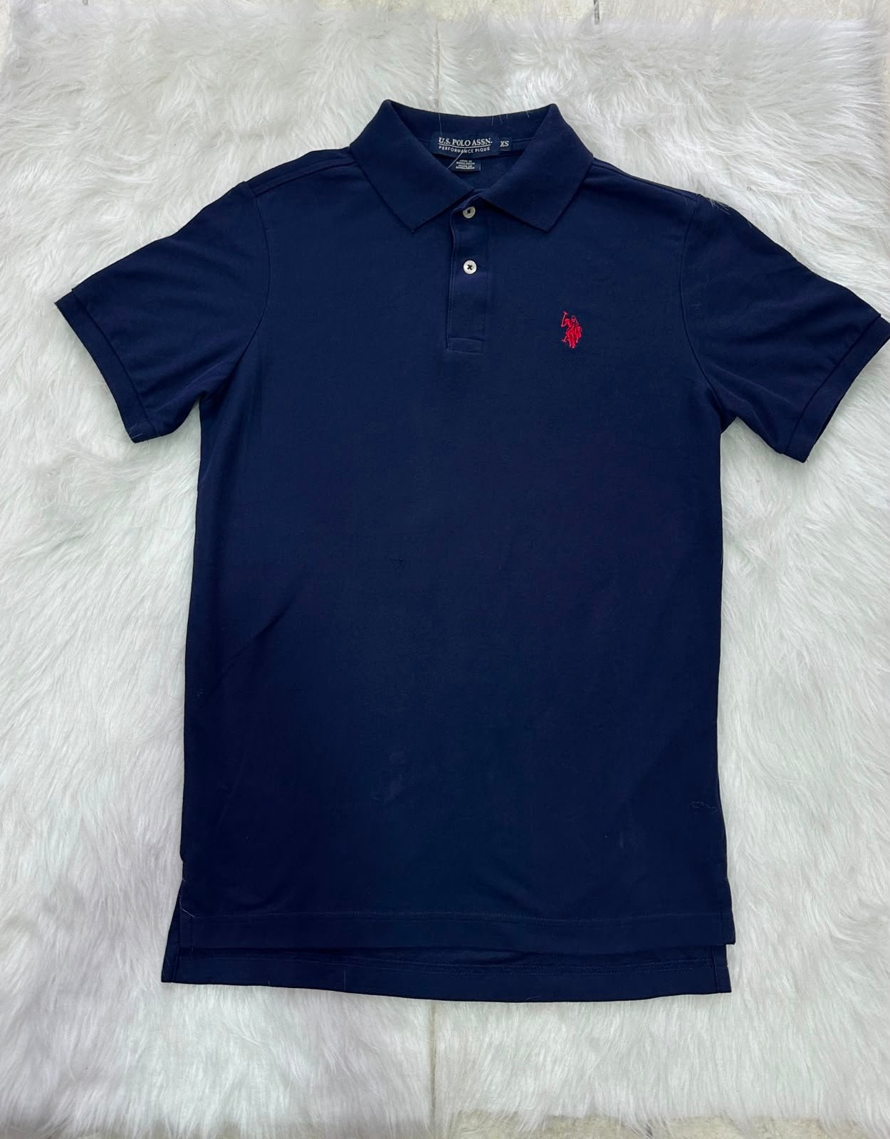 Camisa Polo Azul Oscura