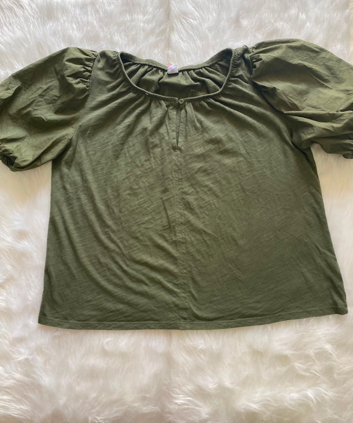 Blusa Old Navy Verde de Algodón