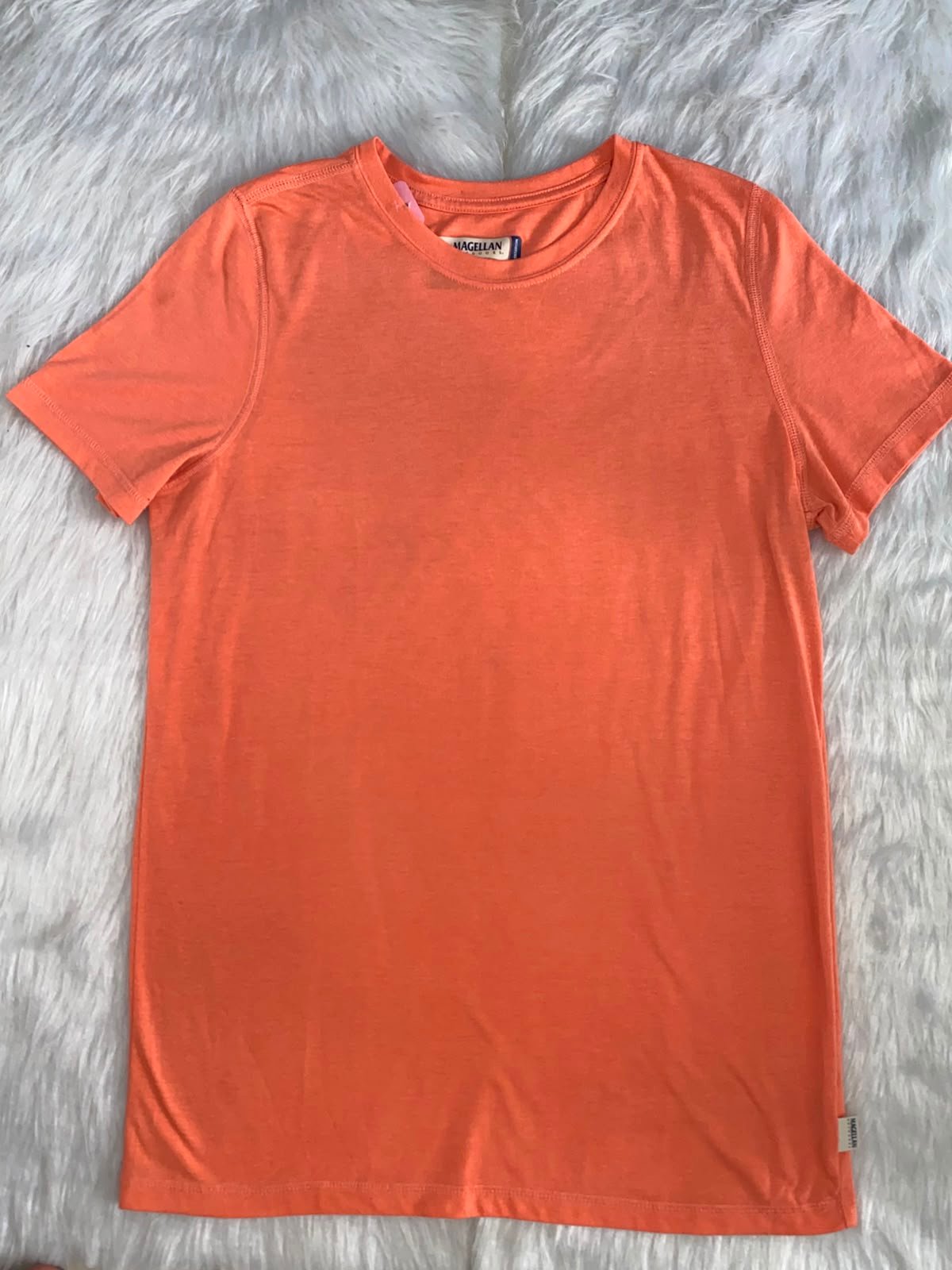 Camiseta Magellan Naranja de Algodón