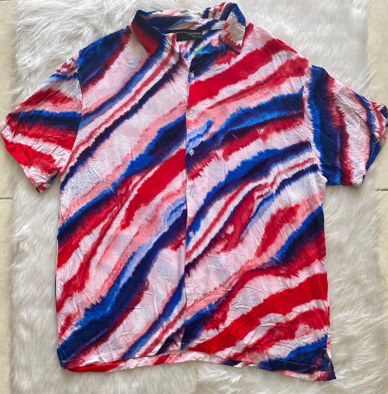 Camisa No Boundarie Playera de Algodón
