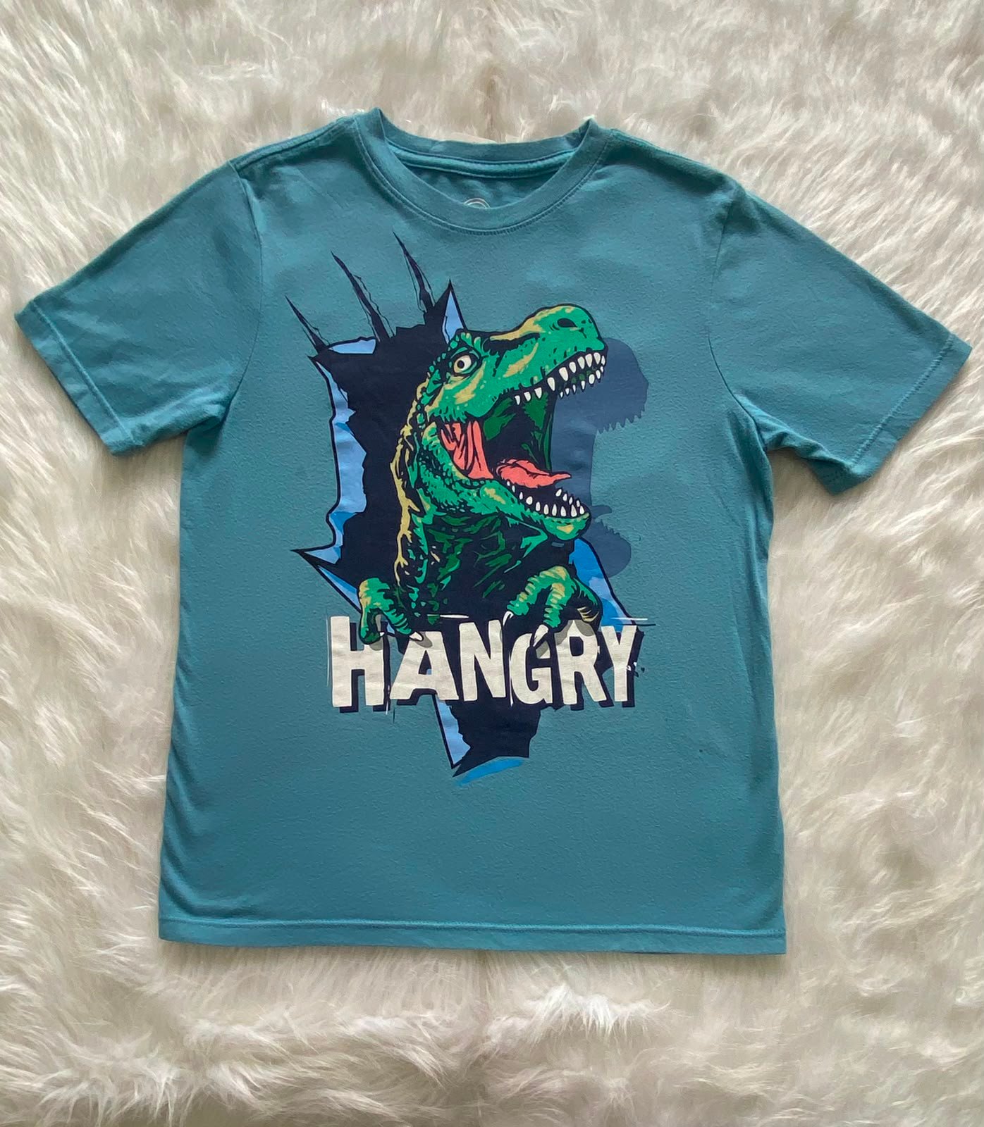 Camiseta Wonder Nation Azul con Estampado