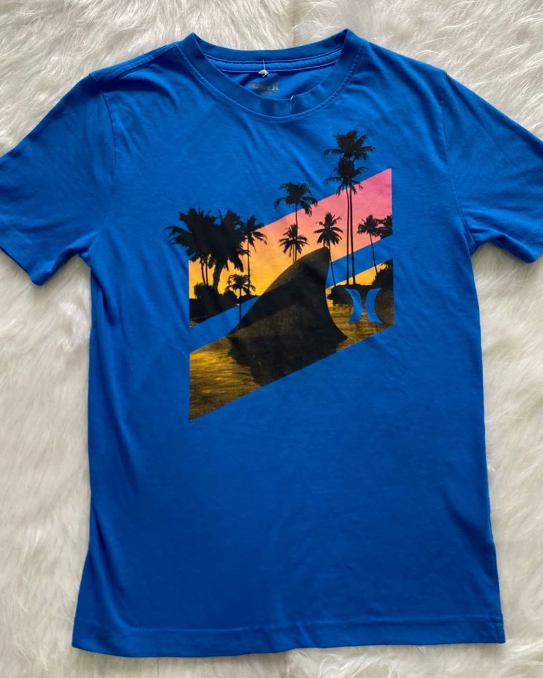 Camiseta Hurley de Algodón con Estampado