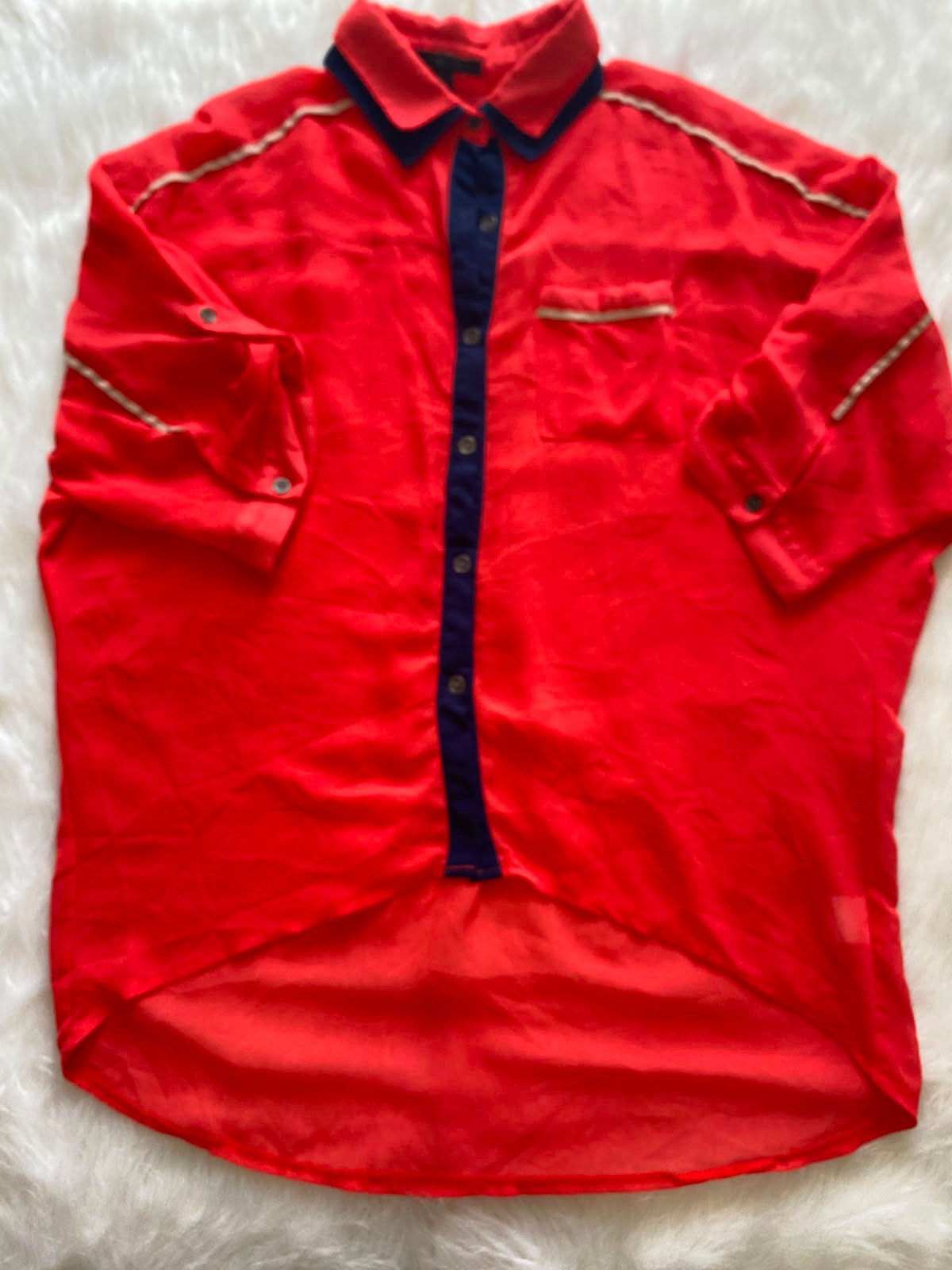 Blusa RolyPoly Roja en Tul