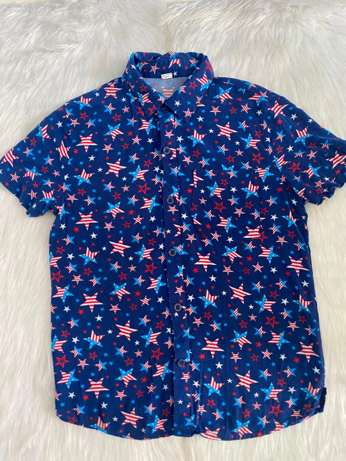 Camisa Academy con Estampado U.S.A.
