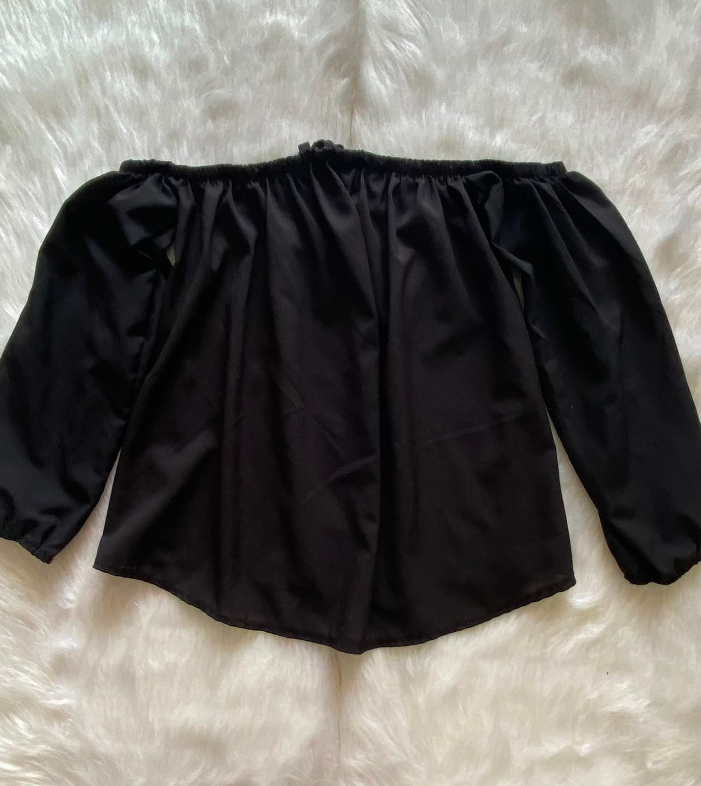 Blusa Show Lai Negra Manga 3/4